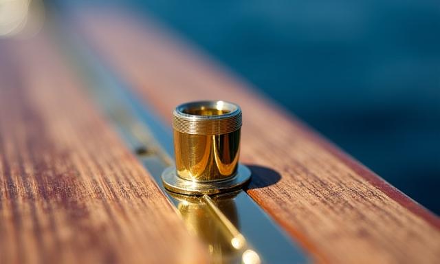 Dettaglio artigianale legno nautico